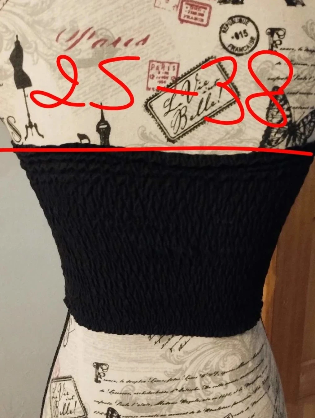 Lace-lined underwire bustier, Souleiado – photo 7